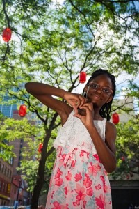 Hélène <br> Place Sun-Yat-Sen (1055 rue Clark) "Tous les moments partagés à se régaler, à explorer."