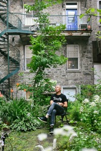 Sandy <br> 116 rue De La Gauchetière Ouest "Sentir les couches du patrimoine sous mes pieds."